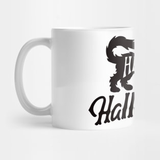 Happy Halloween cat Mug